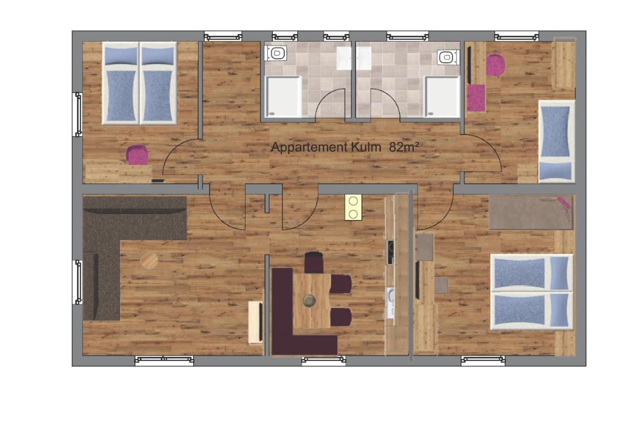 Appartements Kolb Tauplitz Luaran gambar